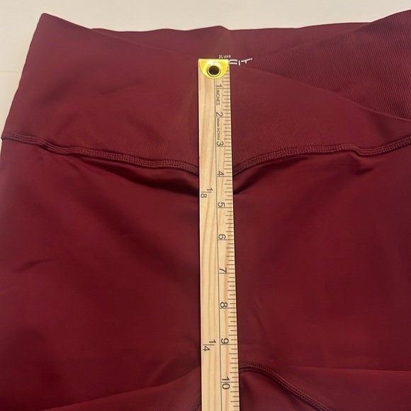 Shefit Black Cherry Seamless Leggings US Size 18/Shefit Size 2Luxe - Picture 7 of 16